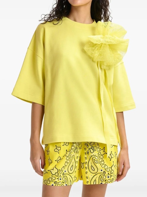Essentiel Antwerp Himake sweatshirt - Yellow - zdjęcie produktu nr 2