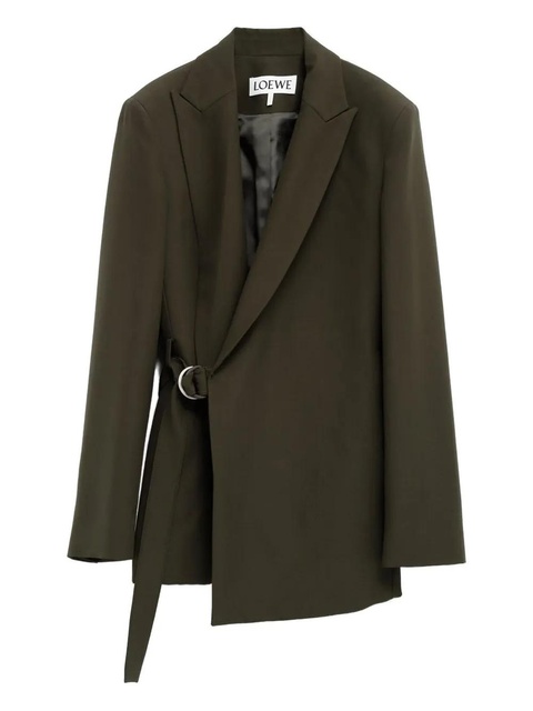 LOEWE belted jacket - Green - zdjęcie produktu nr 1