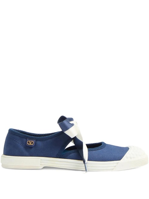 Valentino Garavani Bay By Bay ballerina sneakers - Blue - zdjęcie produktu nr 1
