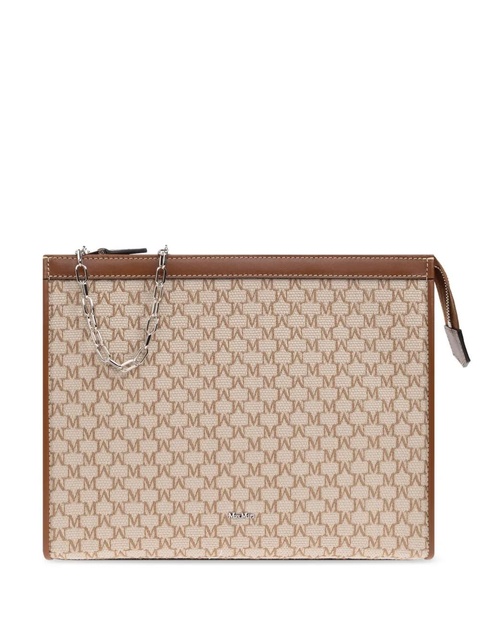 Max Mara Mmtroussem clutch bag - Neutrals - zdjęcie produktu nr 1