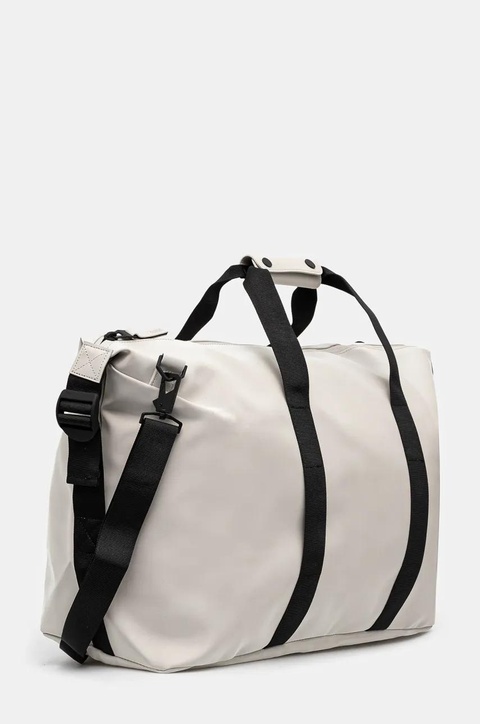 Rains torba Hilo Weekend Bag W3 kolor beżowy 14200.103 - zdjęcie produktu nr 2