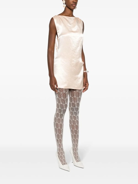 Jean Paul Gaultier cowl-effect mini dress - Pink - zdjęcie produktu nr 2