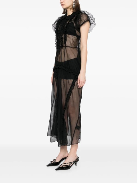 Simone Rocha ballet tutu hem dress - Black - zdjęcie produktu nr 2