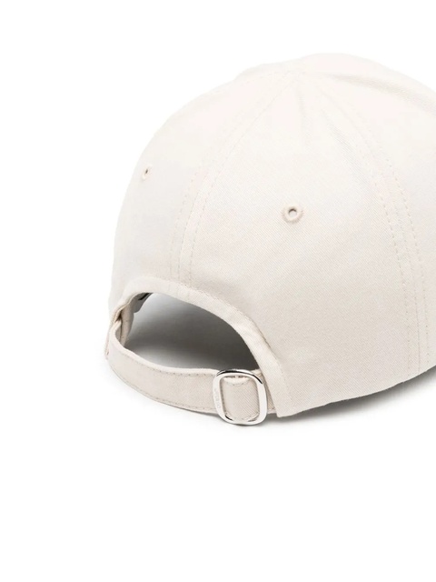 Off-White embroidered-logo baseball cap - WHITE FUCHSIA - zdjęcie produktu nr 2