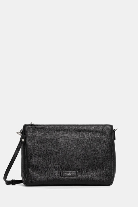 Gianni Chiarini torebka skórzana NORA POUCH kolor czarny BS.10225.GRN - zdjęcie produktu nr 1