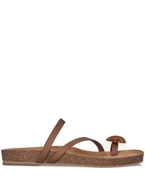 Johanna Ortiz 40mm Horse platform sandals - Brown - zdjęcie produktu nr 1