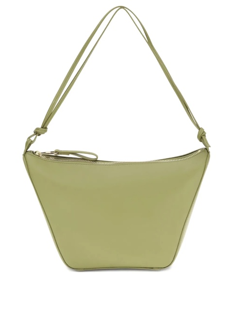 LOEWE Mini Hammock strap zip-top shoulder bag - Green - zdjęcie produktu nr 1