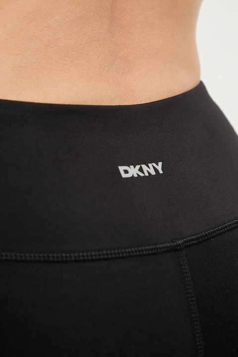 Dkny legginsy B. COMPRESSION damskie kolor czarny z nadrukiem DP5P3453 - zdjęcie produktu nr 1