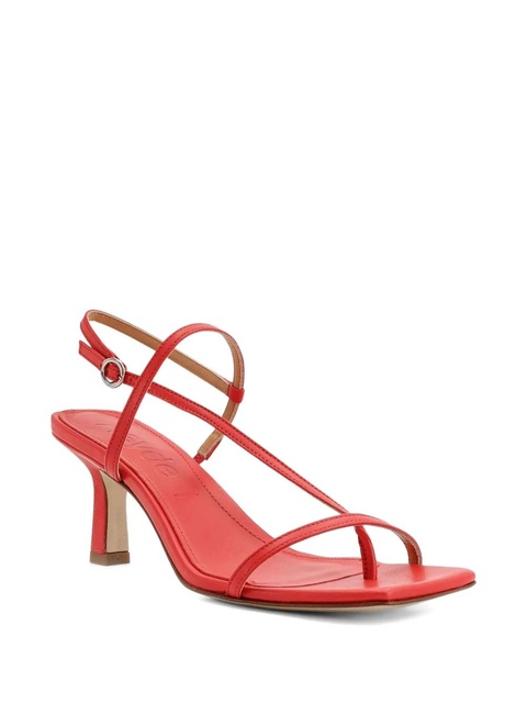 Aeyde Elise heeled sandals - Red - zdjęcie produktu nr 1