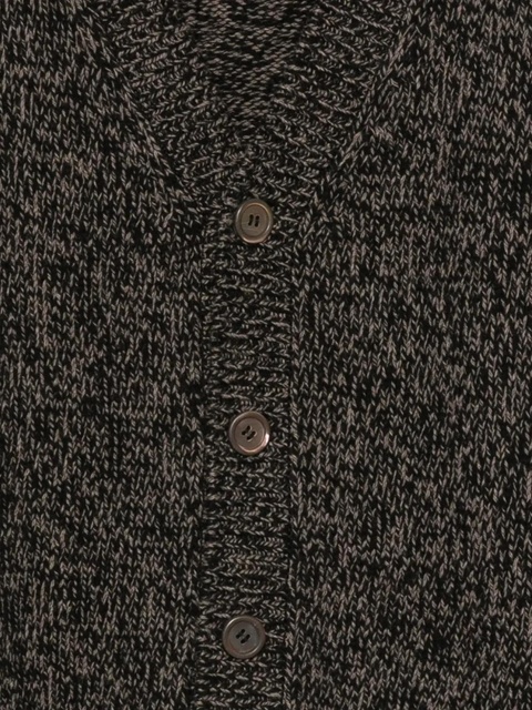 OUR LEGACY speckled V-neck cardigan - Grey - zdjęcie produktu nr 2