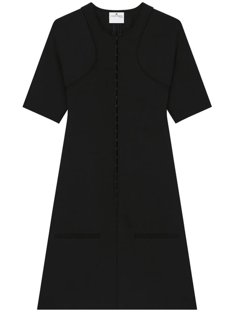 Courrèges A-line mini dress - Black - zdjęcie produktu nr 1