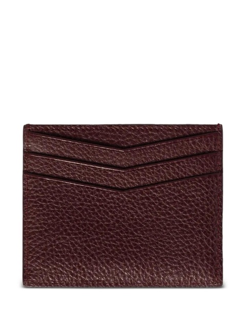 Miu Miu leather card-slots card holder - Red - zdjęcie produktu nr 2
