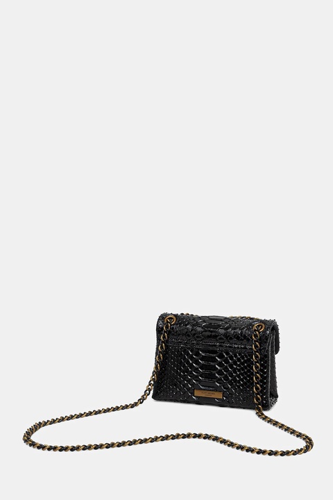 Kurt Geiger London torebka skórzana MINI KENSINGTON kolor czarny 5017300719 - zdjęcie produktu nr 2