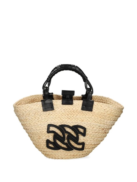 Casadei woven tote bag - Neutrals - zdjęcie produktu nr 1