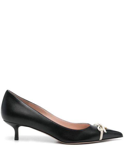 Valentino Garavani 45mm VLogo Signature pumps - Black - zdjęcie produktu nr 1