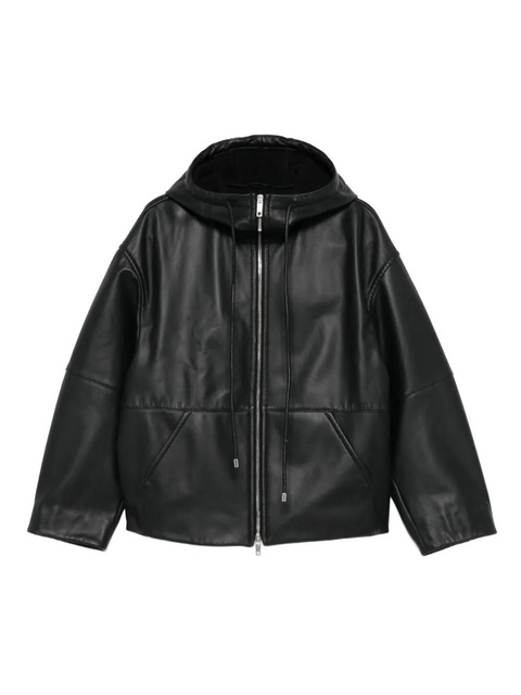 Sportmax hooded zip-up jacket - Black - zdjęcie produktu nr 1