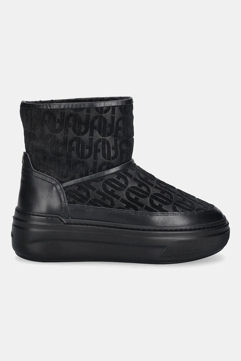 Furla śniegowce zamszowe Nuage Snow Boot kolor czarny YK29NUA BX4215 O6000 - zdjęcie produktu nr 1