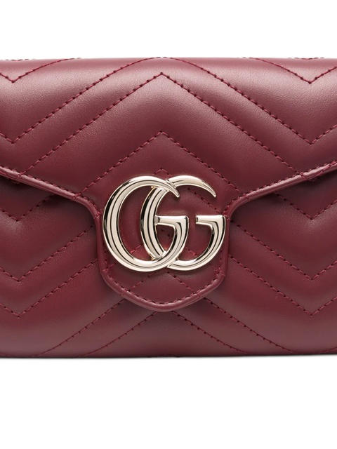Gucci mini GG Marmont clutch - Red - zdjęcie produktu nr 2