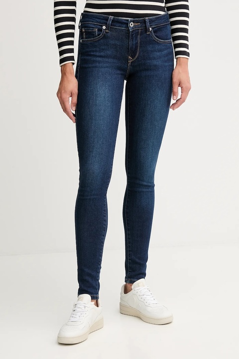 Pepe Jeans jeansy damskie kolor granatowy PL2045836FA - zdjęcie produktu nr 1