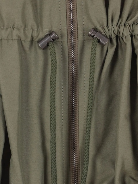 LOEWE drawstring-waist gathered jacket - Green - zdjęcie produktu nr 2