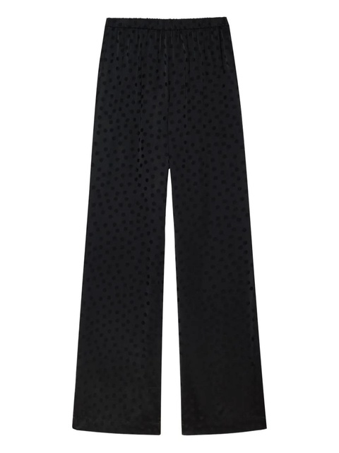 ANINE BING Elain straight-leg trousers - Black - zdjęcie produktu nr 1