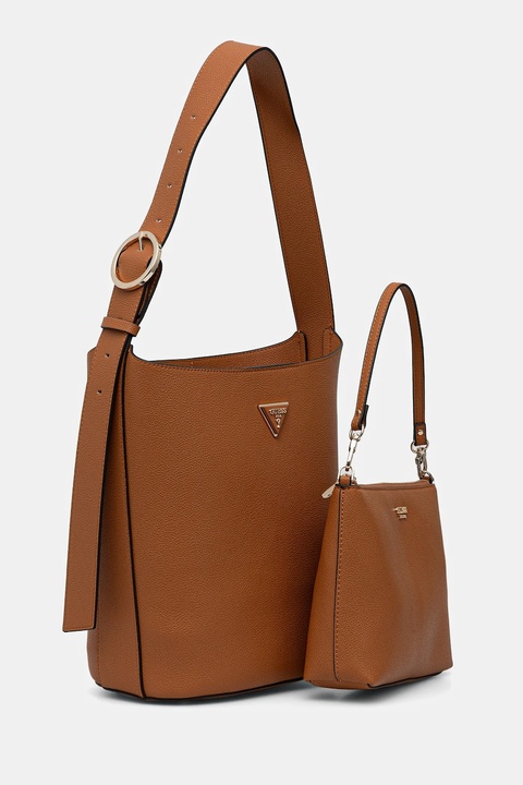 Guess torebka MERIDIAN kolor brązowy HWBG69 74040 - zdjęcie produktu nr 1