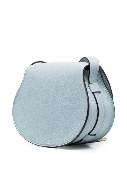 Chloé leather round crossbody-bag - Blue - zdjęcie produktu nr 2