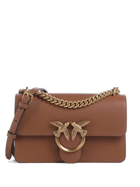 PINKO mini Love One chain crossbody bag - MARRONE - zdjęcie produktu nr 1