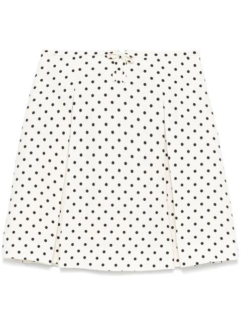 Valentino Garavani Supergran Plusdepois-print mini skirt - Neutrals - zdjęcie produktu nr 1