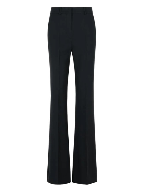 Sportmax virgin wool flared trousers - Black - zdjęcie produktu nr 1