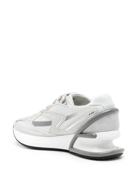 FENDI First 1 leather-paneling low-top sneakers - White - zdjęcie produktu nr 2