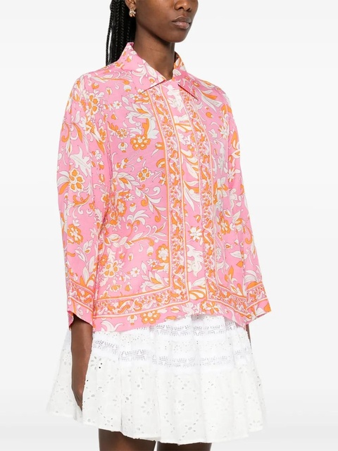 Maje floral-print shirt - Pink - zdjęcie produktu nr 2