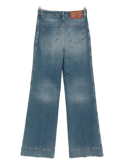 Victoria Beckham pocket-detail jeans - Blue - zdjęcie produktu nr 2