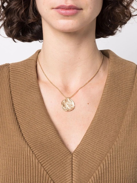 Maje Zodiac medal necklace - Gold - zdjęcie produktu nr 1