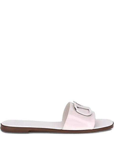 Valentino Garavani VLogo signature leather sandals - White - zdjęcie produktu nr 1