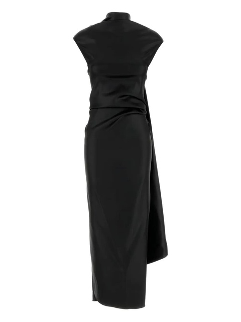 Sportmax Abadani draped-detail gown - Black - zdjęcie produktu nr 1