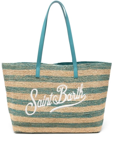 MC2 Saint Barth Raffia City tote bag - Neutrals - zdjęcie produktu nr 1