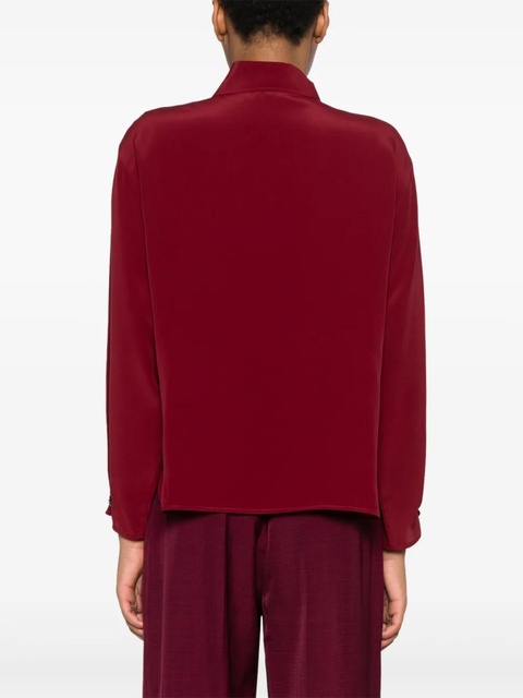 Victoria Beckham silk shirt - Red - zdjęcie produktu nr 2