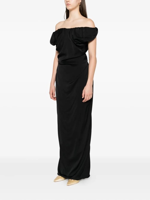 Vivienne Westwood Ginnie Amber off-shoulder maxi dress - Black - zdjęcie produktu nr 2