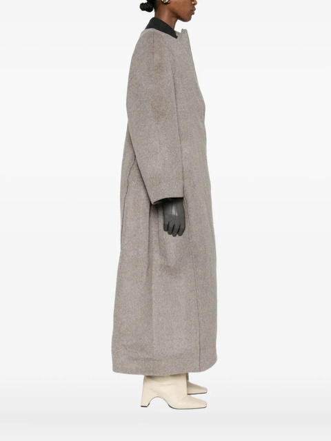 ENTIRE STUDIOS Vantage panelled coat - Grey - zdjęcie produktu nr 2