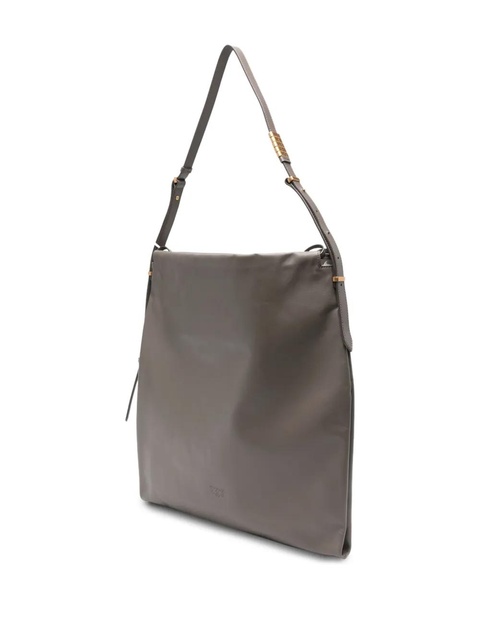 PINKO logo-plaque tote bag - Brown - zdjęcie produktu nr 2