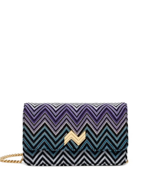 Missoni Zigzag shoulder bag - Purple - zdjęcie produktu nr 1