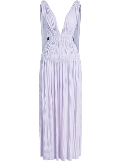 Proenza Schouler Serra maxi dress - Purple - zdjęcie produktu nr 1