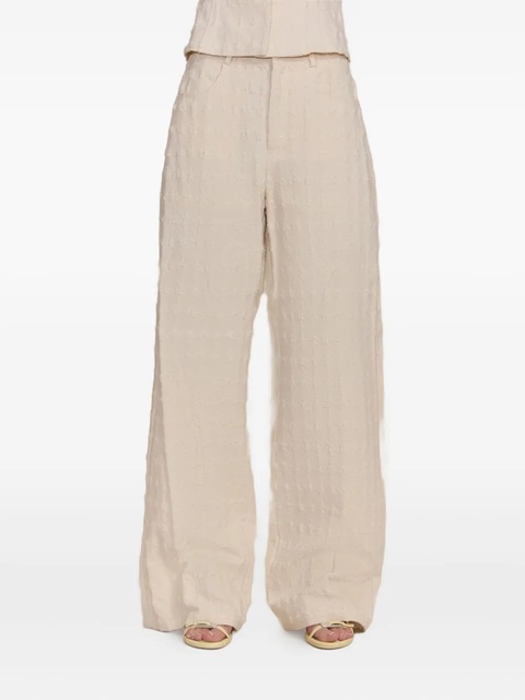 Cult Gaia Katya boucle trousers - Neutrals - zdjęcie produktu nr 1