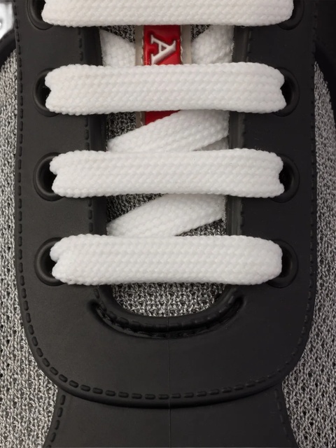 Prada America's Cup mesh-panel sneakers - Black - zdjęcie produktu nr 2