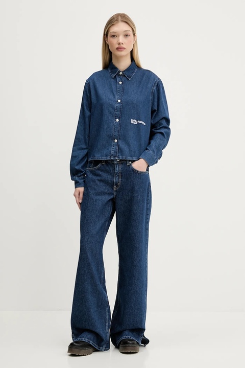 Karl Lagerfeld Jeans jeansy damskie high waist A3W10129 - zdjęcie produktu nr 2