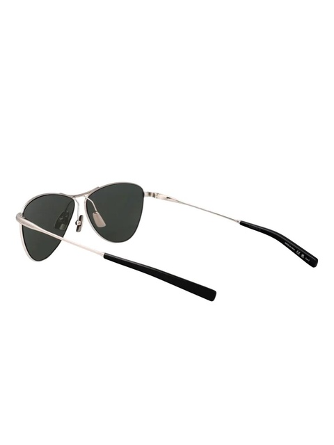 Saint Laurent Eyewear VESPER pilot-frame sunglasses - Silver - zdjęcie produktu nr 2