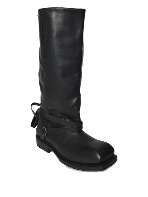 OUR LEGACY High Engine strap boots - Black - zdjęcie produktu nr 2