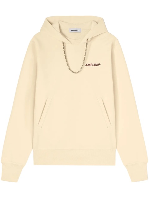 AMBUSH ball chain-detail hoodie - Neutrals - zdjęcie produktu nr 1