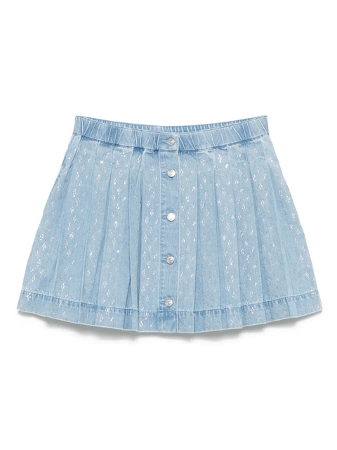 Maje cotton mini skirt - Blue - zdjęcie produktu nr 1
